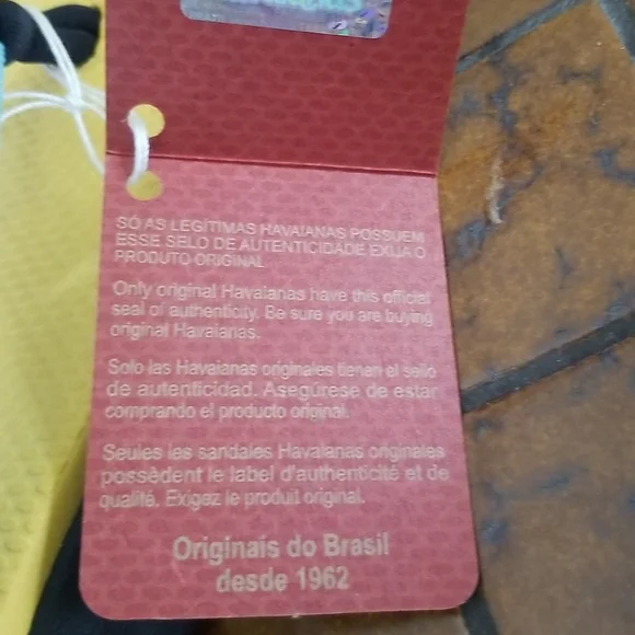 NWT HAVAIANAS flip flops - Picture 12 of 13